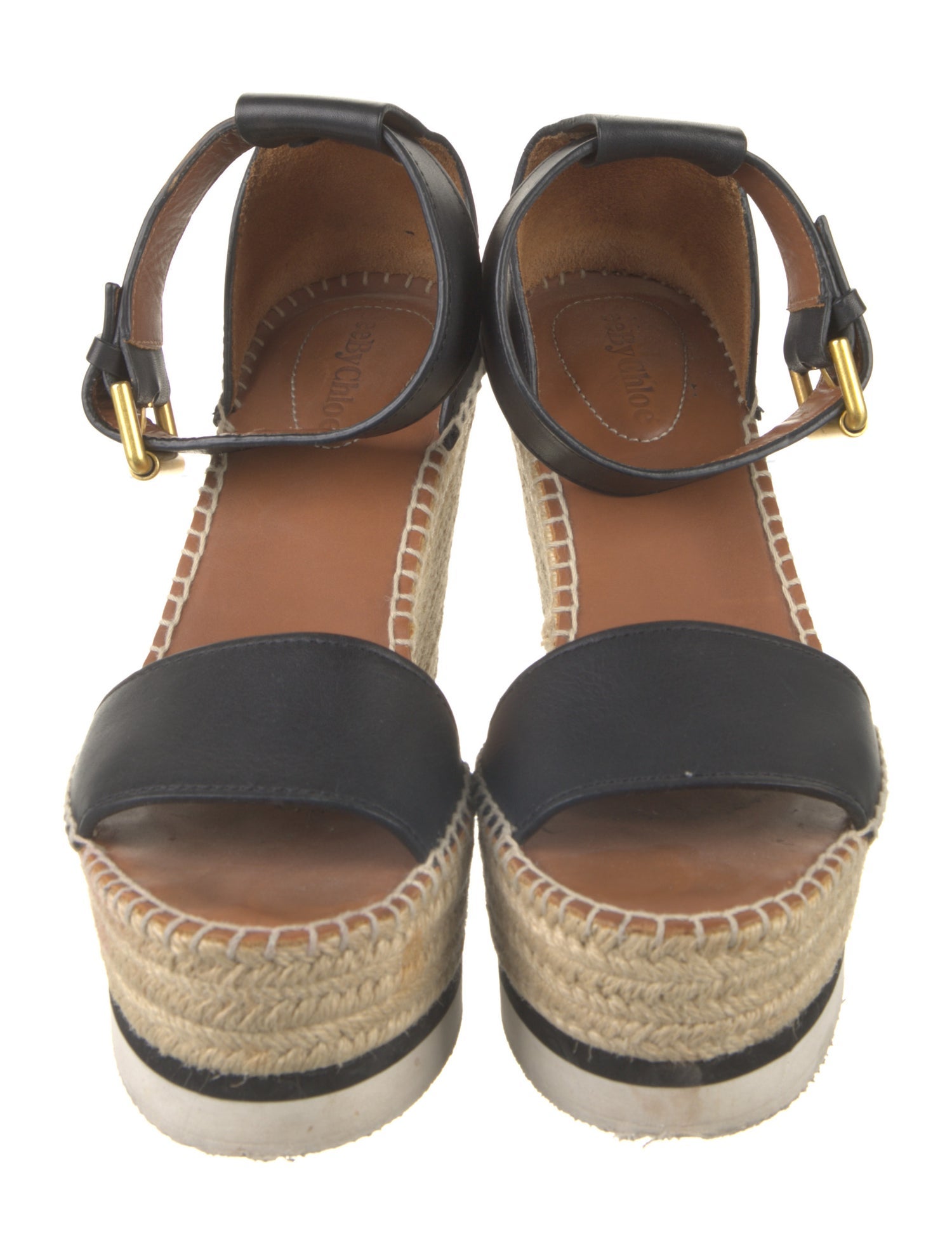 See by Chloé Leather Espadrilles